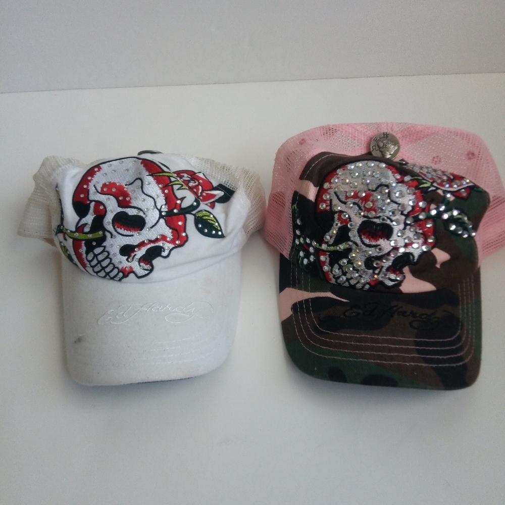 Authentic Ed Hardy Baseball Cap Read Description